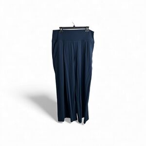 Lululemon Align Palazzo Pants Size 14 Short New Retail 128 Navy Nulu Fabric 4632